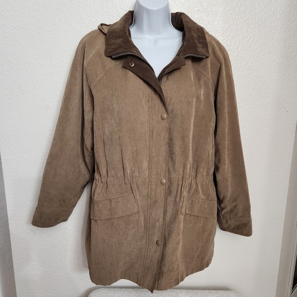 Gallery women's jacket 90's size medium  brown - Picture 1 of 14